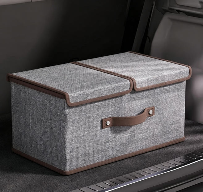 WHH 고퀄리티 최신식 자동차 세차용품 트렁크 정리함, 그레이