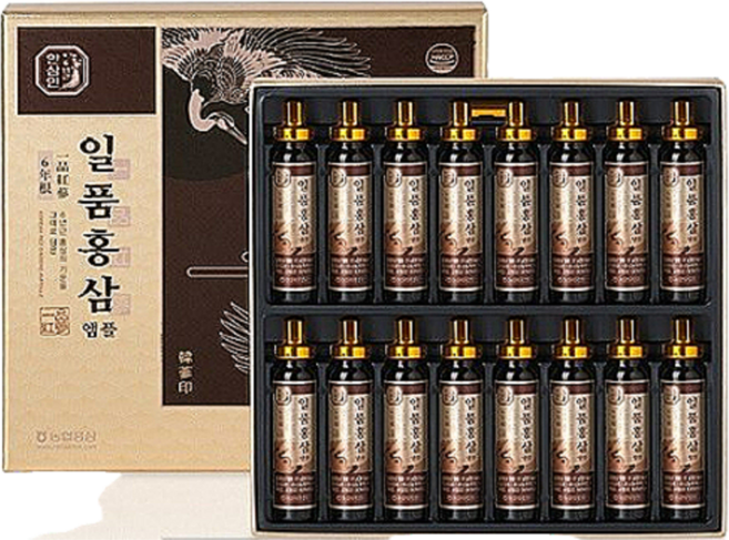한삼인 일품홍삼 앰플, 16개, 20ml