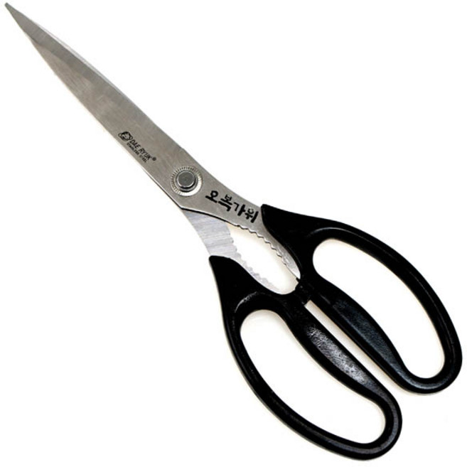 오복가위 싹둑싹둑 다용도 HG 001, 블랙, 1개