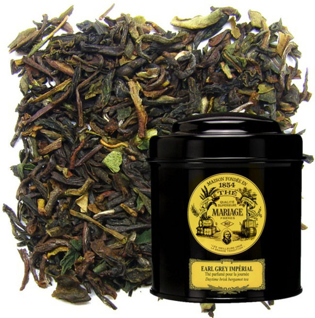 MARIAGE FRERES 프랑스 정품 마리아쥬프레르 얼그레이 임페리얼 틴케이스 100g, 1개, 1개입