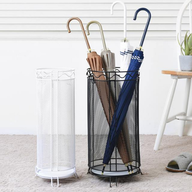 킴스트리 규조토 받침대 원형 우산꽂이 라지 블랙, 1개, 1개