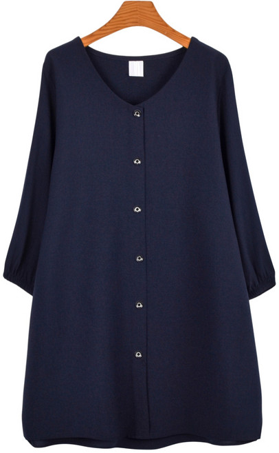 국내제작 마마걸 V쿨마블라우스 빅사이즈여성의류 중년여성 큰사이즈 마담의류 오버핏사이즈 88~110 하객룩