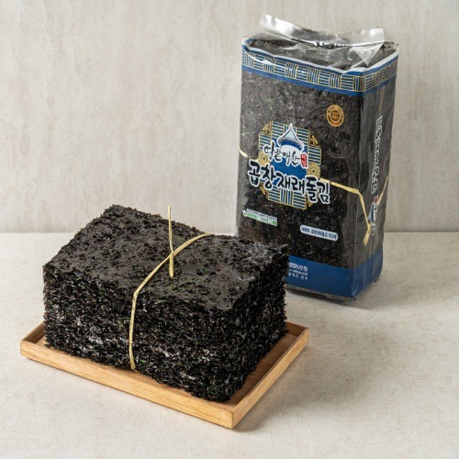 [해남군수협] 곱창재래돌김(초사리돌김) 100매