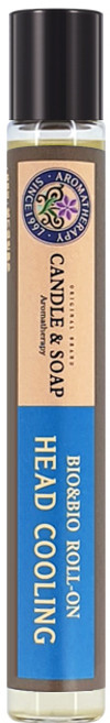 바이오앤바이오 헤드쿨링 롤온 페퍼민트 아로마오일, 1개, 10ml