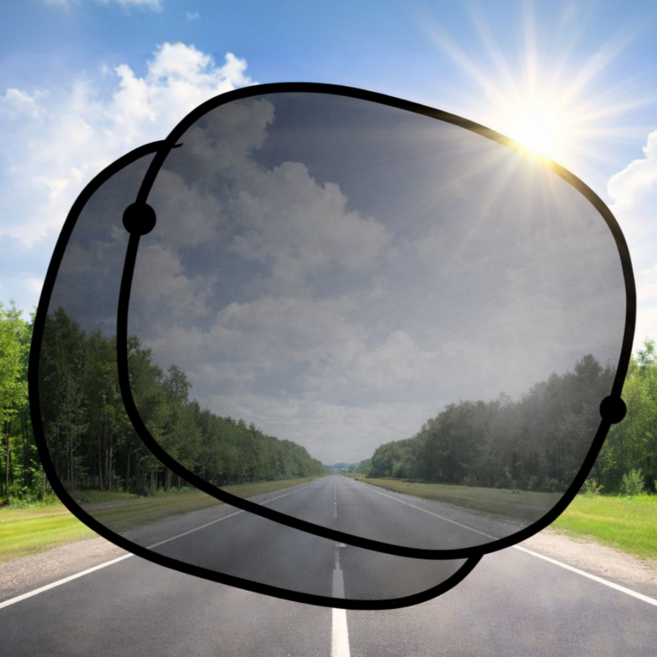 디모엘 차량 햇빛가리개 1+1, 블랙, 2개