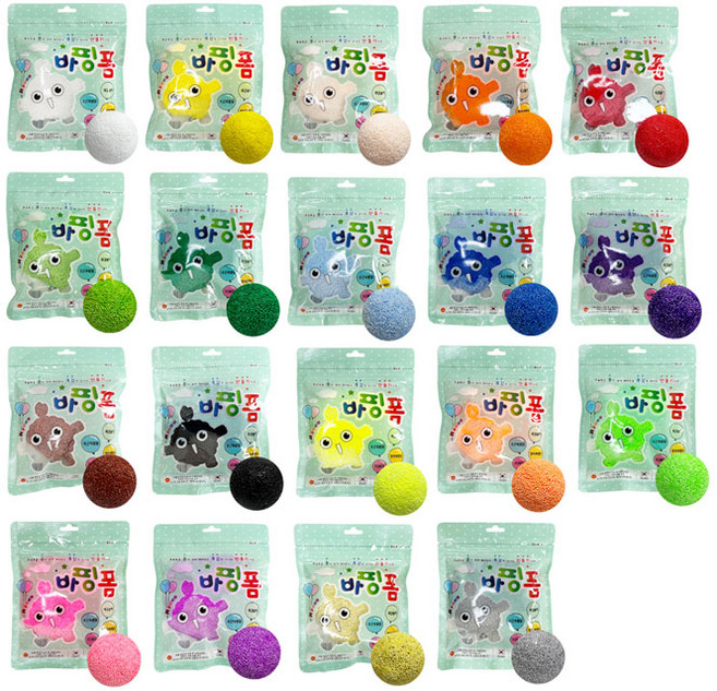 칼라폼, 형광주황, 50g, 1개