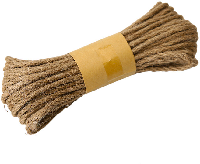 드림팩토리 마끈 핸드메이드 황마끈 DIY 재료, 폭 4mm 길이 10m