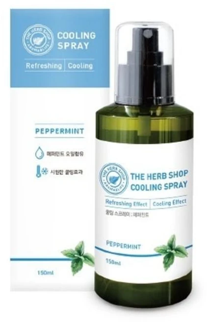 (더허브샵) 쿨링스프레이 페퍼민트 150ml (1개) zac+7393QL - 쿠팡
