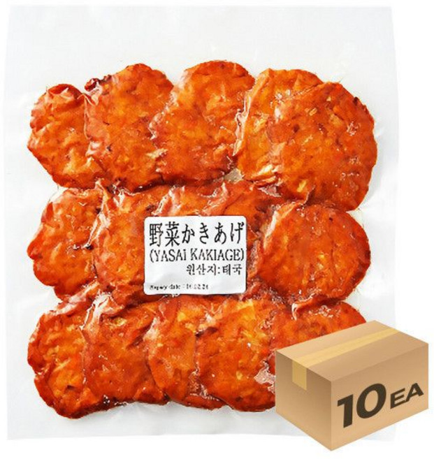 1박스) 모노 기분 냉동 야사이 카키아케 450g x 10개입 모노마트, 4.5kg, 1개