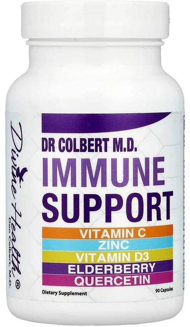 Divine Health Dr 콜베르트 박사 면역력 강화 캡슐 90정 Health (디바인 헬스), Divine Health, Dr 콜베르트 박사, 면역력, 1개 - 쿠팡