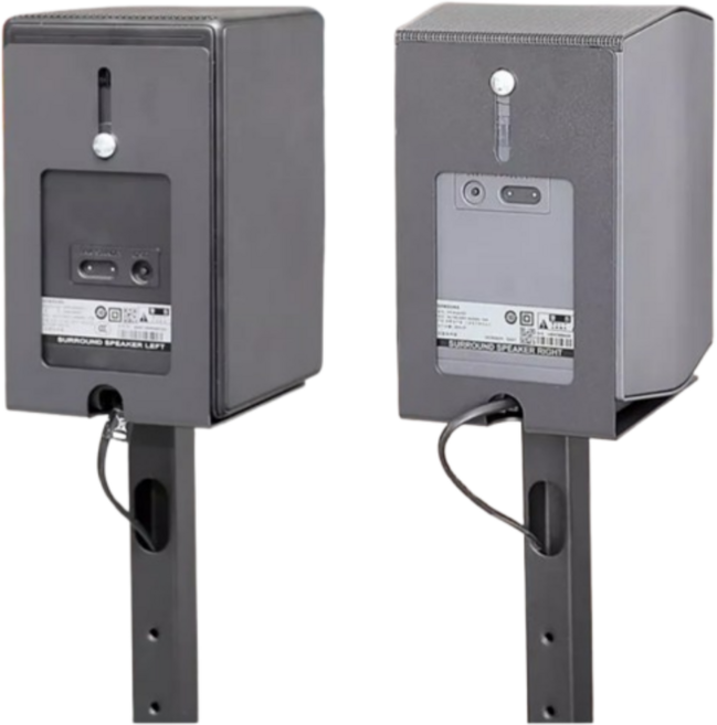 미니무브 리어 스피커 스탠드 삼성 호환 거치대, 원형 스탠드, 1개