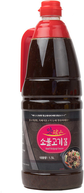 맛담은 소불고기양념소스 1.5리터 단품, 소불고기양념소스1.5L_1개, 1개, 1.5L