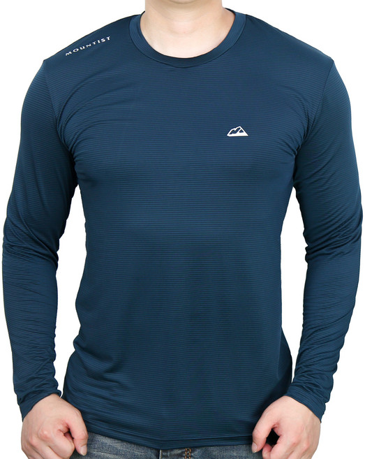 마운티스트 마스터 피스 쿨링 남성용 기능성 아웃도어 긴팔 티셔츠 냉감 아이스 작업복