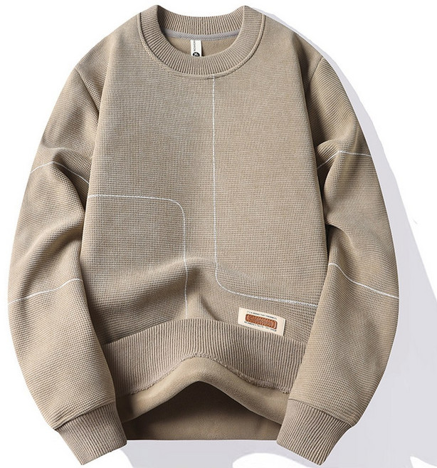 단톤 노카라 자켓 남자 다크그레이 가디건 44 25FW 후리스 플리스