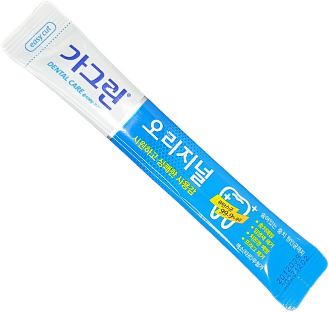 동아제약 가그린 스틱 오리지널 10ml 일회용 휴대용 여행용 충지예방 입냄새 제거 구강청결제 가글 5개