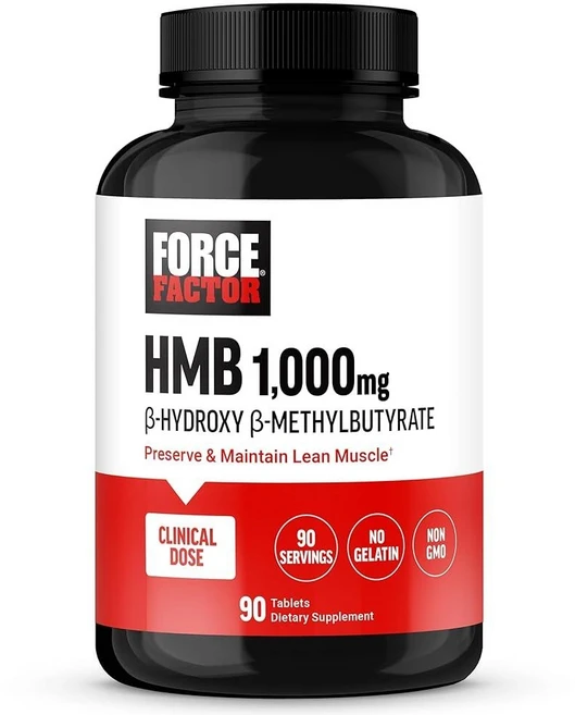 포스팩터 HMB 1000mg 태블릿 90정 영양제 Force Factor, 1개 - 쿠팡
