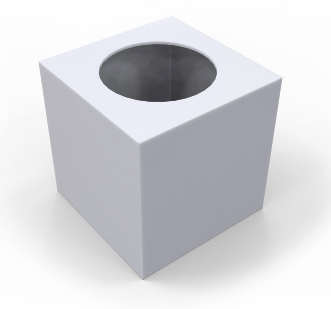 아크릴 응모함 모금함 투표함 선거함 매장 진열용품, 화이트 백색