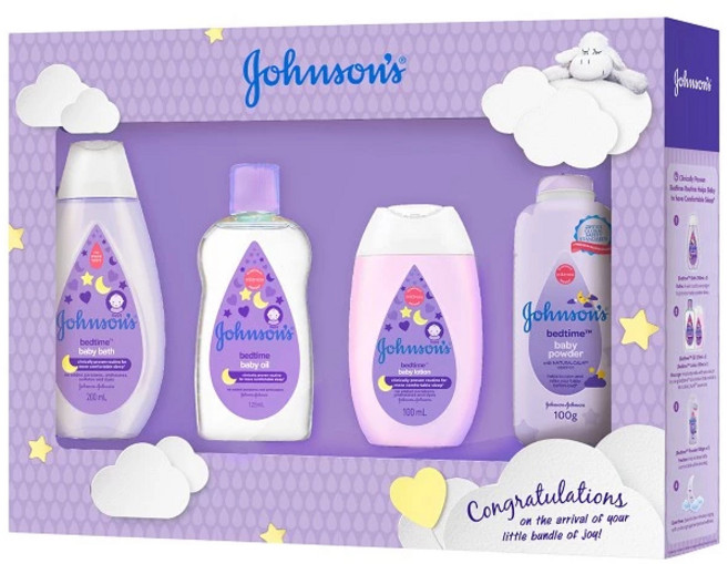 존슨즈 베이비 베드타임 선물세트, 1개, 525ml