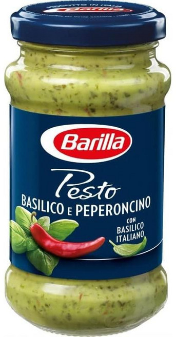 BARILLA 바릴라 바질리코 앤 페페론치니오 페스토 소스 195g 4통