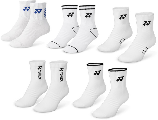 요넥스 양말 259SN014F 여성 스포츠양말 5족 세트, 양말_259SN014F