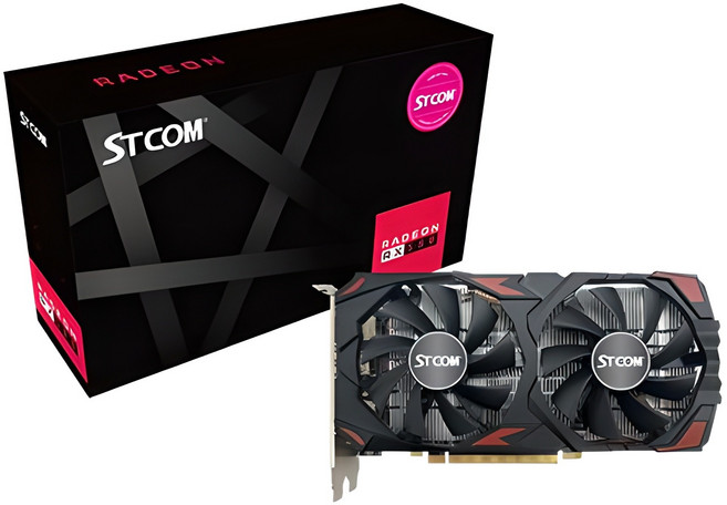 STCOM 라데온 RX 580 2048SP Gaming D5 8GB