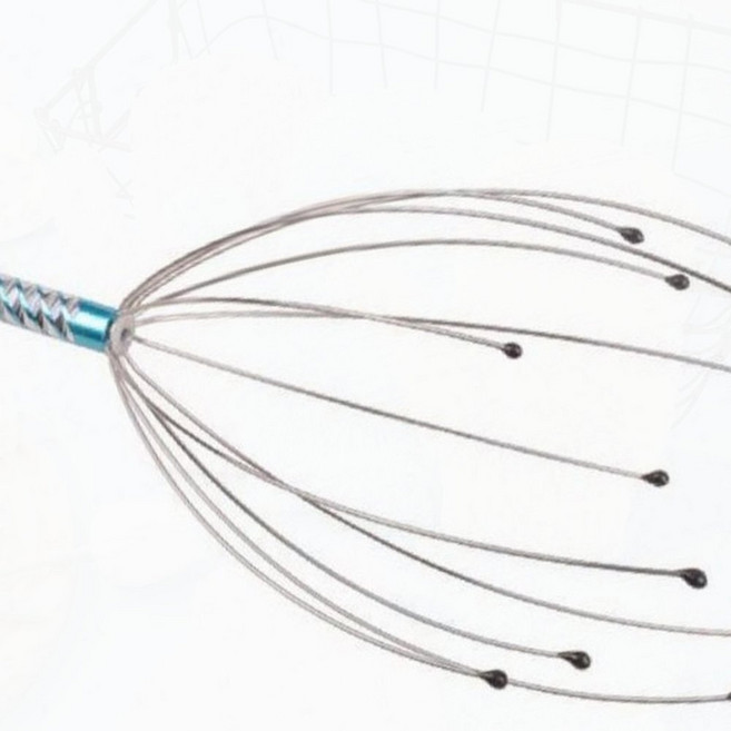 두피마사지기 두피 관리 자극없는 머리 혈액 순환 마사지, 상세페이지 참조, 1개