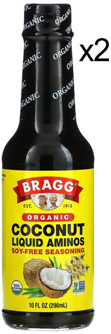 브래그 코코넛 액상 아미노 시즈닝 296ml Coconut Liquid Aminos, 2개