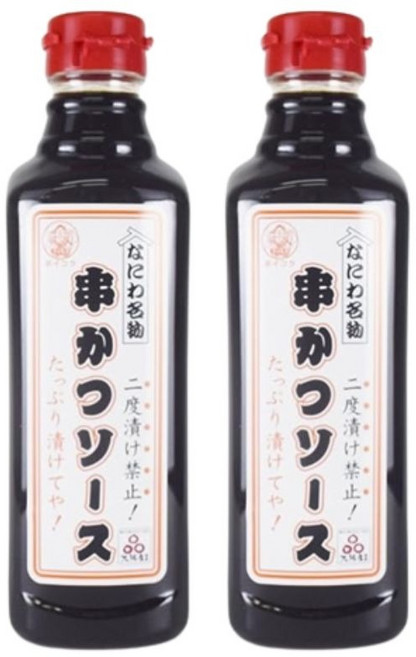 다이코쿠야 나니와 명물 쿠시카츠 소스 2병 500ml, 2개