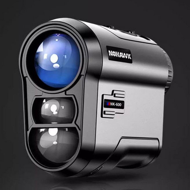 Nohawk 거리 측정기 계산기 골프 포켓캐디 레이저 측량 경사 보정 미니 망원경, 450m