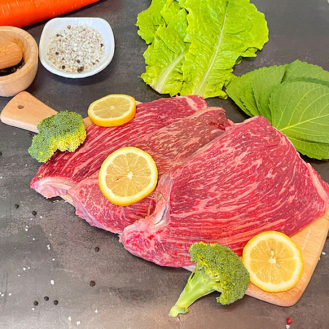 설깃살 한우 1++ 9등급 거세 200g (구이 국거리 불고기 육회), 1개