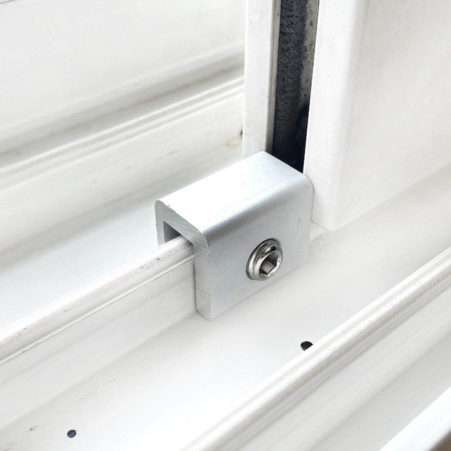 아이베란다 창문 장금장치 열림방지 스토퍼 렌치포함, 1개