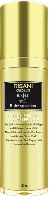 리사네 골드 헤어 두피 에센스 토닉 영양제 무모증 빈모증 발모제, 1개, 50ml