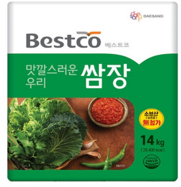 베스트코 쌈장, 1개, 14kg