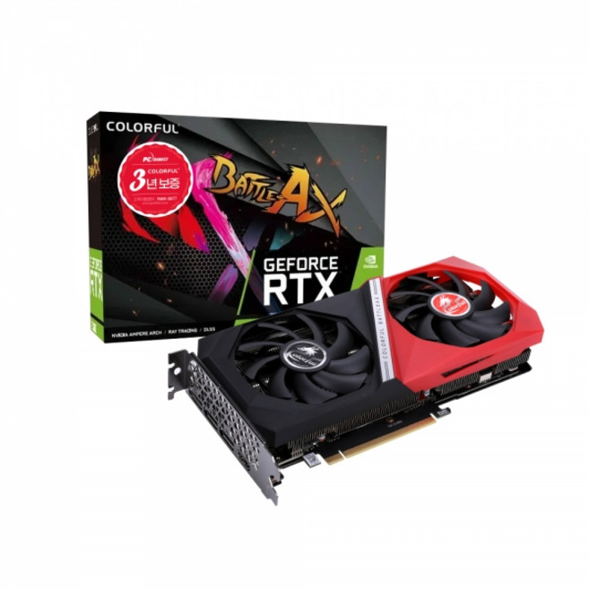 Colorful Colorful RTX 3060 Battle AX DUO V2 D6 12GB 피씨디렉트