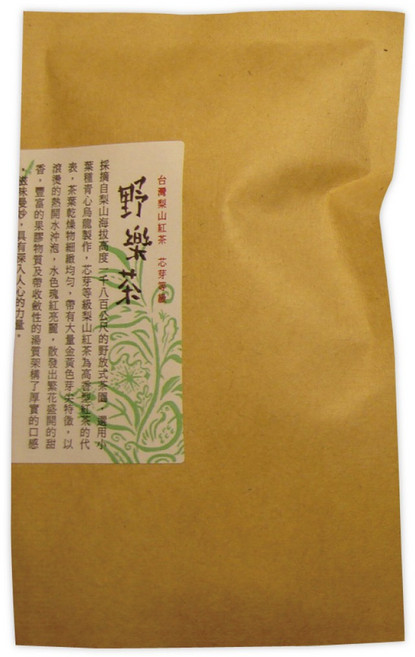 【野樂茶】梨山青心烏龍紅茶 迷你包(芯芽等級) 嚴選紅茶, 1個