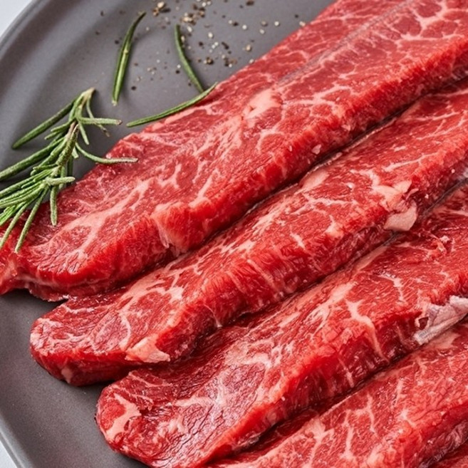 팜쿡 [팜쿡] 초이스등급 미국산 부채살 스테이크용, 2개