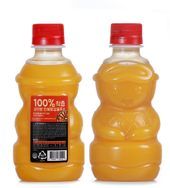 제주 삼다향 착즙 천혜향 감귤주스 320ml (20입), 20개