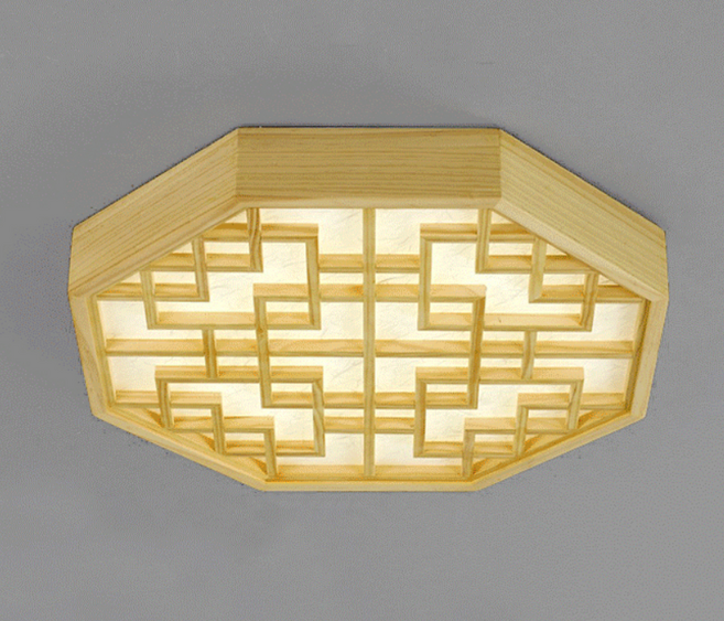 포유라이팅 국산 우드 삼성칩 LED 80W 방전등 팔각 거실 안방 소나무 친환경 조명 방등, 포유 국산 우드 LED 팔각 친환경 방전등, 전구색(노란빛), 방등 옆면 트임 있음