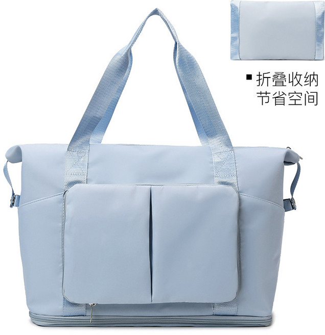 可擴展大容量旅行包 乾濕分離 輕便收納行李包