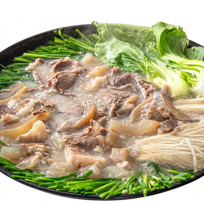 한우 머리고기 아롱사태 스지 도가니 수육 전골 밀키트, 1개