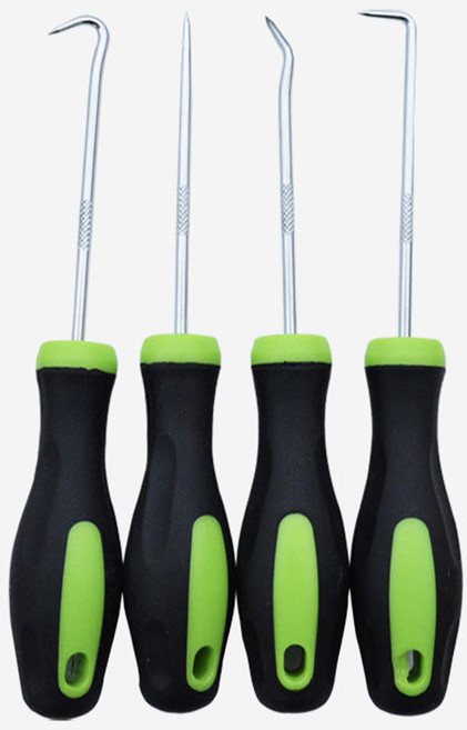오링풀러세트 4P O링 송곳 후크 갈고리 고무 패킹 탈거, 오링풀러 4pcs 세트