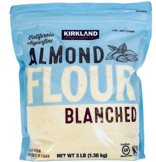 KIRKLAND 밀가루 커클랜드 시그니처 아몬드 가루 블랜치드 슈퍼파인 그라인드 캘리포니아 1.36kg 1팩