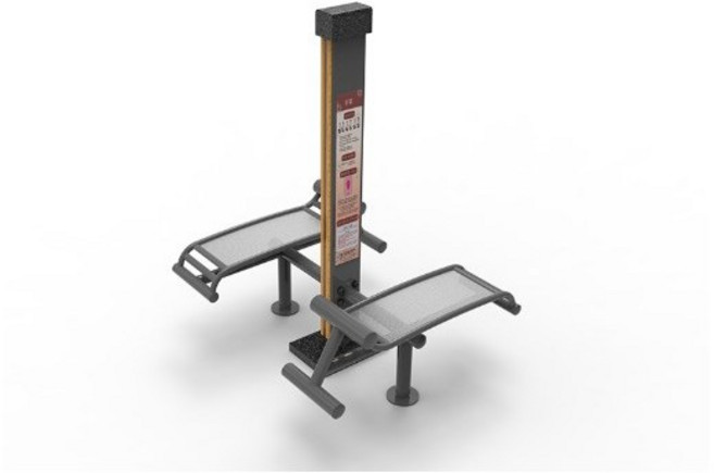 월드스포츠산업 공원 헬스기구 야외운동기구 머신 싣업 일반형 WDJ-7012