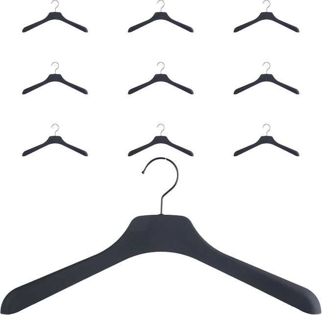 코팅 논슬립 남여자켓 옷걸이 바지걸이, SF코팅옷걸이(남성용), 10개