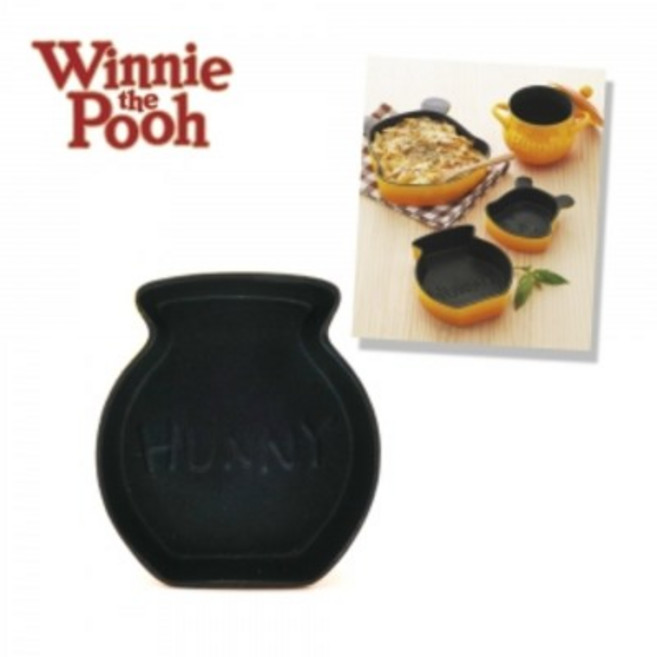 위치쿡 디즈니 푸 오븐 접시(꿀단지), 1개