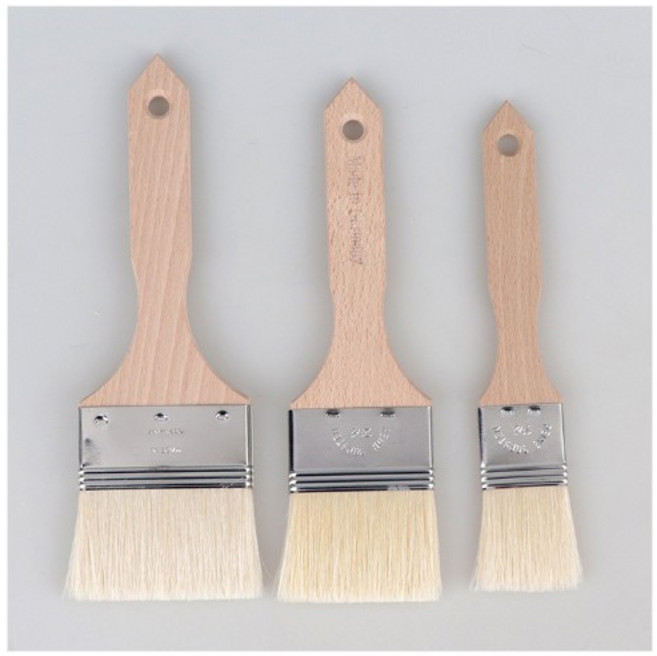 써모하우저 50002 독일 요리붓 나무 손잡이 소스 기름칠 다용도 돈모 재질, 1개