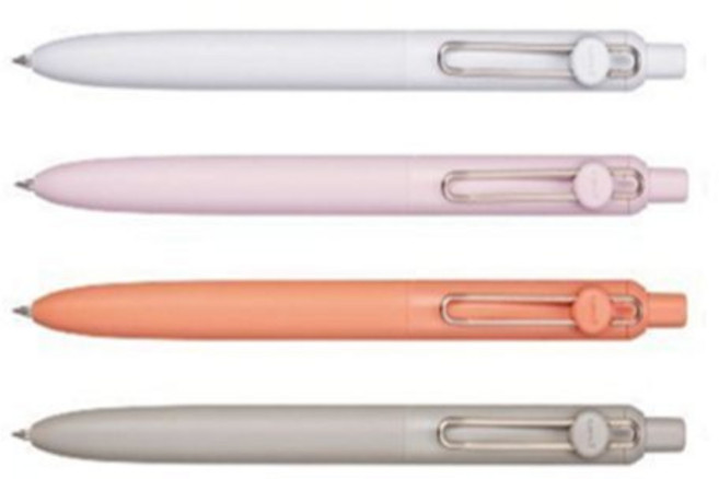 딜리고 유니볼 젠토 수성볼펜 리필심 0.38mm 10개 1세트 볼펜리필 펜리필 필기류, 레드