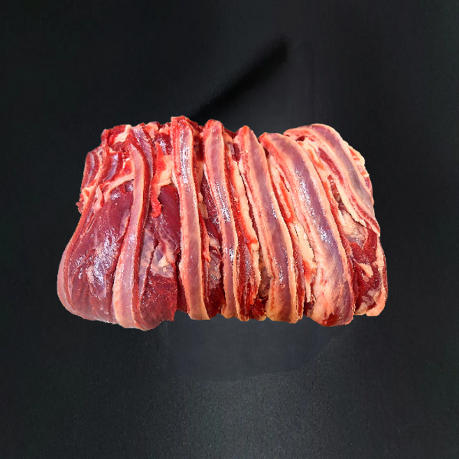 [그린푸드시스템] 최고의 맛 냄새 없는 염소고기 갈비살정육 1kg, 1박스