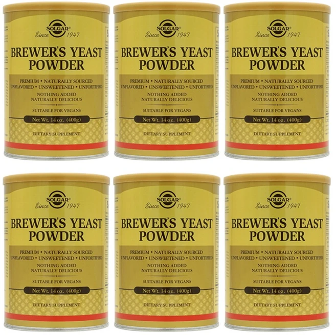 솔가 브루어스 이스트 파우더, 400g, 6개 - 쿠팡