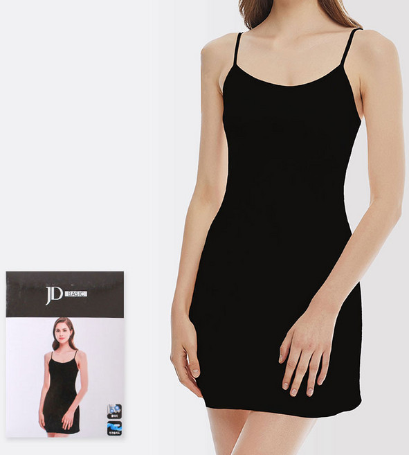 제임스딘 시원한 인견 끈조절 여성 슬립 1매